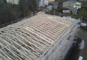 Fotos vom Baufortschritt der Seniorenpflegeresidenz Limbach-Oberfrohna