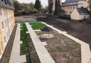 Fotos vom Baufortschritt der Seniorenpflegeresidenz Limbach-Oberfrohna