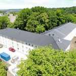 Dronenansicht der Seniorenpflegeresidenz Lichtenstein