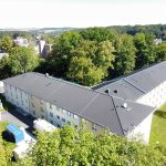 Dronenansicht der Seniorenpflegeresidenz Lichtenstein