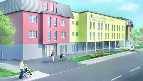 Visualisierung der Seniorenpflegeresidenz in Plauen